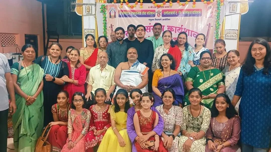 Vocal workshop in Solapur